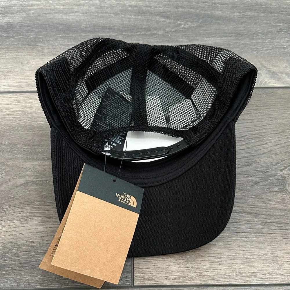 The North Face Charcoal and Black Trucker Hat - Picture 2 of 4